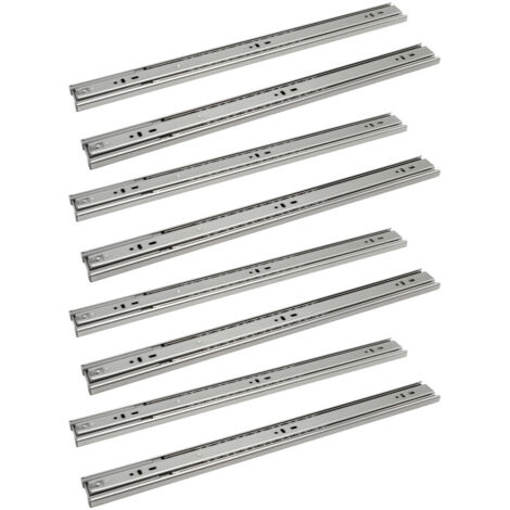SWANEW 1-10 coppie Guide per cassetti di mobili. Guide per cassetti con cuscinetti a sfera ad estrazione totale. 45kg/45kg 650mm