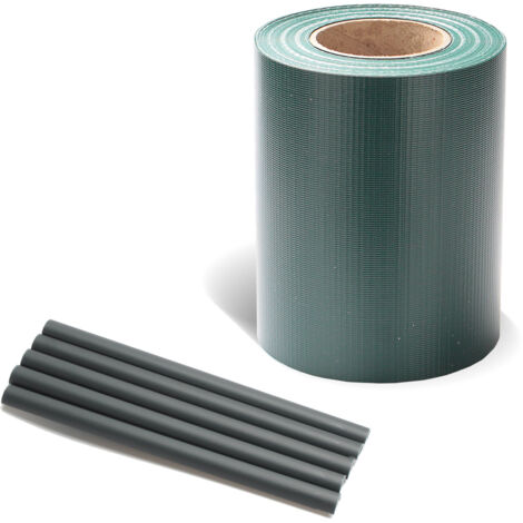Canniccio PVC Doppia Vista 1X3 M Colore Verde Stecche 11 MM 100% PVC