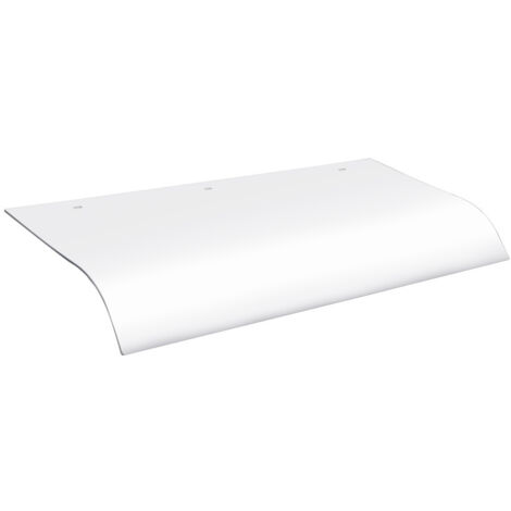 SWANEW Tenda da sole per porta Tettoia trasparente per porta d'ingresso Rain Protector (40 x 80 cm) - Trasparente - Trasparente (1/5)