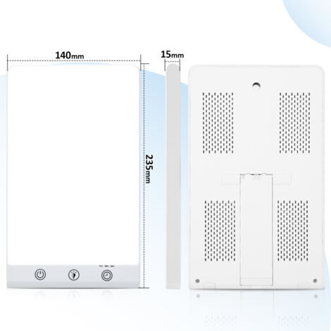 Lumie Task Lampada LED terapia luce cristallina umore energia