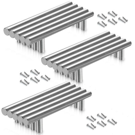 SWANEW Maniglie per mobili Maniglia per bar Maniglia per armadi Maniglia per cucina 156x96x10MM 50 pezzi