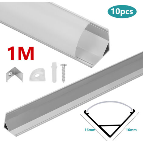 Angolare alluminio 40x40 spess. 4 mm, Lunghezza : 1 metro | Leroy Merlin
