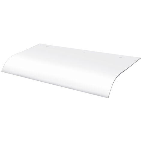 SWANEW Tettoia per Porta Tettoia Pensilina per Porta Protezione Esterna dalla Pioggia e dalle Intemperie 40 x 80 cm Montaggio a incasso