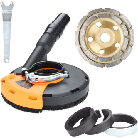 SWANEW Copertura antipolvere 125mm/5inch per smerigliatrice angolare 125 mm con accessori