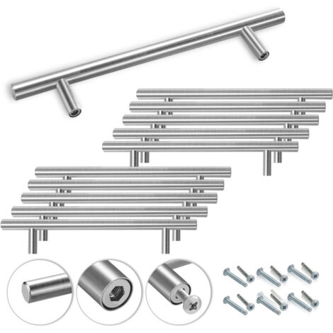 SWANEW Maniglie per mobili Maniglia per bar Maniglia per armadi Maniglia per cucina 220x160x12MM 20 pezzi