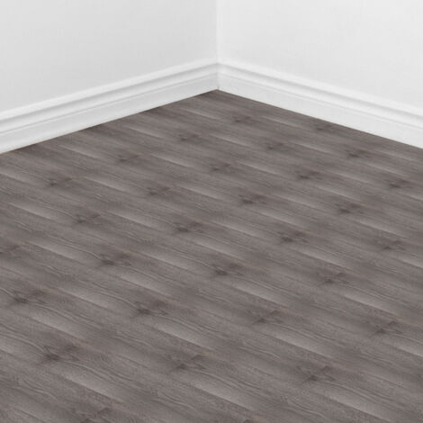 Randaco Pavimenti in PVC/tappeti per interni/pavimenti in vinile antisdrucciolo (Rovere notte, circa 9m²)