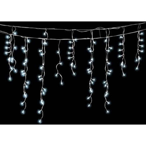 Luci solari da fata da 22 m, 200 LED, 8 luci a stringa, ideali per