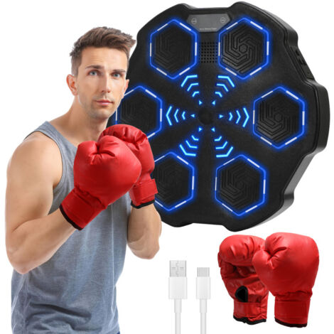SWANEW Macchina da Boxe Musica Boxing Bluetooth Montaggio a Muro Vari Ritmi Musicali Integrati Esistono due diverse opzioni di montaggio