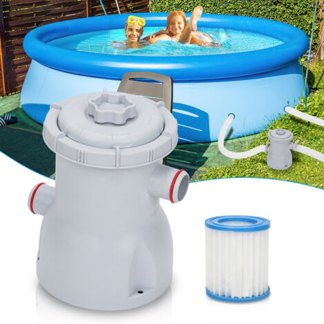 SWANEW Pompa filtro a cartuccia Depuratore piscina fuori terra 1136 lt/ora (1/5)