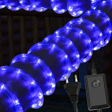 Tubo luminoso a LED da esterno Catena luminosa Rete leggera blu-40m-Senza telecomando (1/5)