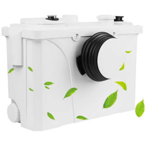 Jiubiaz Stazione di sollevamento Acque reflue Materiale fecale, Pompaggio Trituratore sanitario per WC Doccia 700W