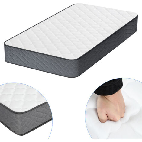 Materasso A Molle Insacchettate - 800 Molle Insacchettate - 3 Cm Memory Foam Alto 23 Cm Zone Di Comfort Ortopedico 90x200