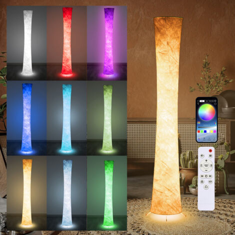 CS COSDDI Lampada da terra a LED Smart per soggiorno e camera da letto