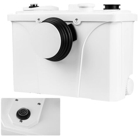 Jopassy Stazione di sollevamento Acque reflue Materiale fecale, Pompaggio Trituratore sanitario per WC Doccia 700W