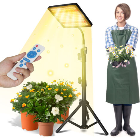 Jiubiaz Lampada per la crescita delle piante a spettro completo, flessibile a 360° con braccio regolabile (1/5)