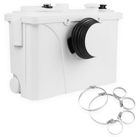 Jopassy Stazione di sollevamento 700W Acque reflue Materiale fecale, Pompaggio Trituratore sanitario per WC Doccia