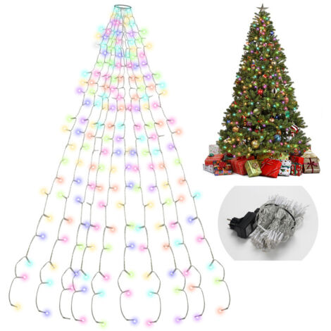 SWANEW LED Fairy Lights 280 LED Decorazione di Natale Albero di Natale Cappotto Colorato (1/5)