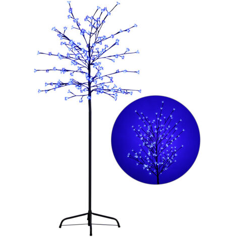 Albero Luminoso LED 108 Luci Multicolore – Lampada Da Comodino Touch, USB/Batteria, 50 Cm