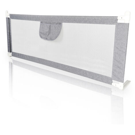 SWANEW Sponde Letto Bambini 150 CM Sbarra Letto Bambini Può Sollevamento Verticale Sponda Letto anti Caduta (1/5)