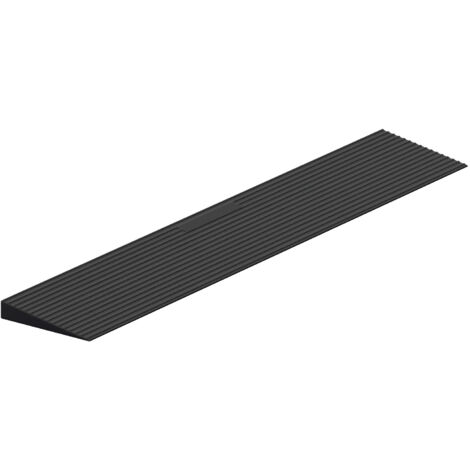 Jiubiaz Rampa per soglia porta Curb Rampé Rampa di carico in gomma per sedie a rotelle 90 x 20 x 3.5 cm (1/5)