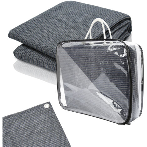 OLPRO Tappeto Tenda Caravan Traspirante - Telo Terra Giardino Blu/Grigio (11 Misure)