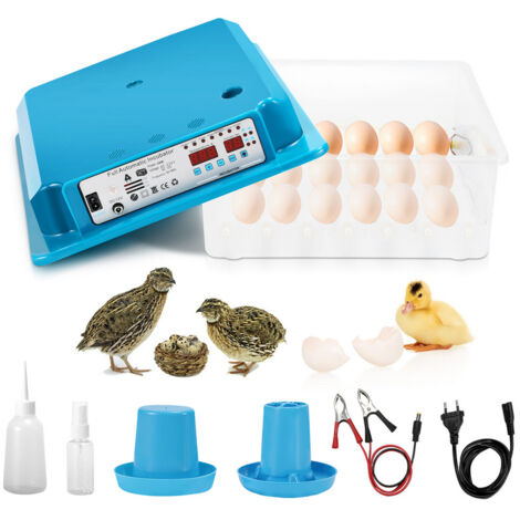 Hengda Incubatore Professionale incubato I due modelli sono facoltativi (Gallina. Anatra. Oca. Quaglia) 36 uova