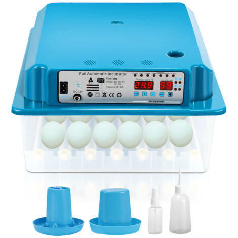 Hengda Incubatore per cova artificiale incubazione uova (Gallina. Anatra. Oca. Quaglia) 36 uova (1/5)