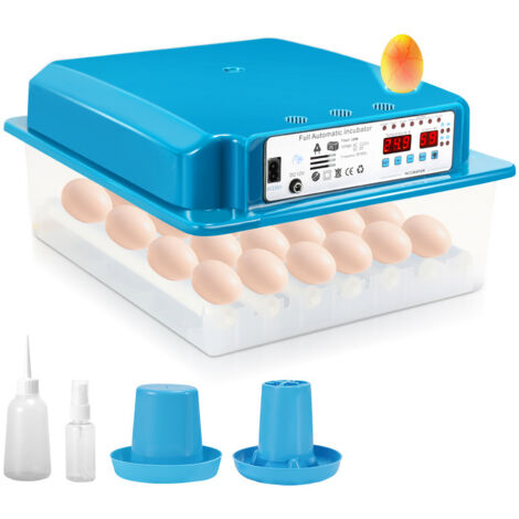 Hengda Incubatore Uova Professionale Con Lampada Sperauova Inclusa (Gallina. Anatra. Oca. Quaglia) 36 uova (1/5)