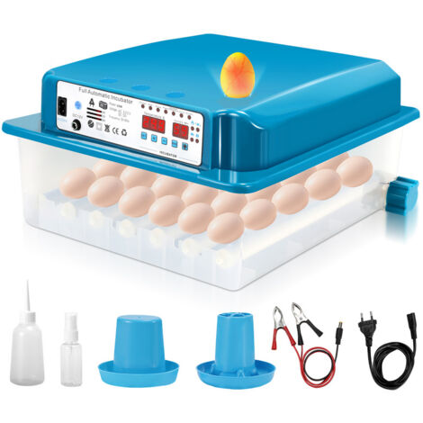 Hengda Incubatore Con Lampada Sperauova Inclusa Uova Professionale (Gallina. Anatra. Oca. Quaglia) 36 uova