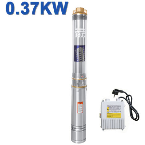 Hengda Pompa di immersione della pompa di pozzo profonda per l'irrigazione del giardino della fontana o uso domestico da 0.37 kW/0.5 CV fino a 4.000 l/h volume di finanziamento volume in acciaio inoss