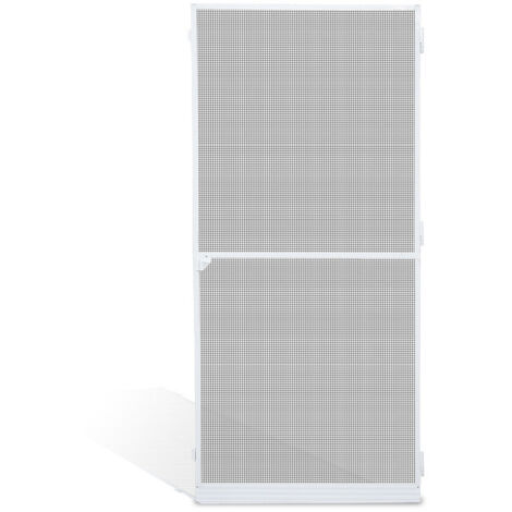 Hengda Zanzariera porta zanzariera porta telaio in alluminio impermeabile zanzariera in fibra 120x240 cm
