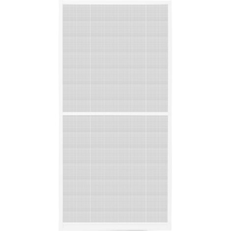 Hengda Porta zanzariera telaio in alluminio garza schermo protezione UV impermeabile 95x210CM