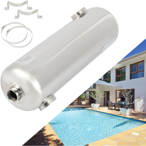 SWANEW Riscaldamento piscina Scambiatore di calore piscina Riscaldatore piscina 60KW Acciaio inox