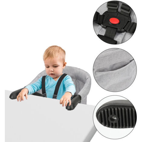 SWANEW Seggiolino booster - Schienale comfort - Rimovibile e lavabile in lavatrice - per bambini 6-36 mesi (1/5)