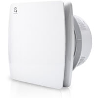 SWANEW Ventilateur de salle de bain CE 100mm ventilateur de salle de bain capteur d'humidité ventilateur de plafond minuterie
