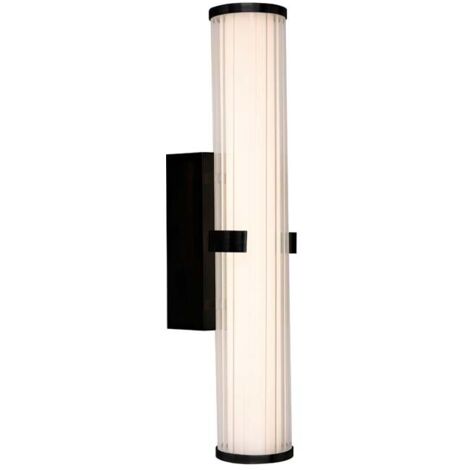 Applique murale salon lumière couloir lampe LED haut bas noir dimmable salon (1/3)