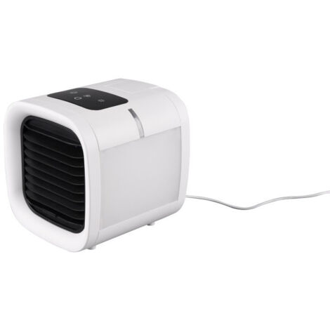 Ventilateur / humidificateur design Trio Icecube Blanc Plastique R031-01 (1/3)