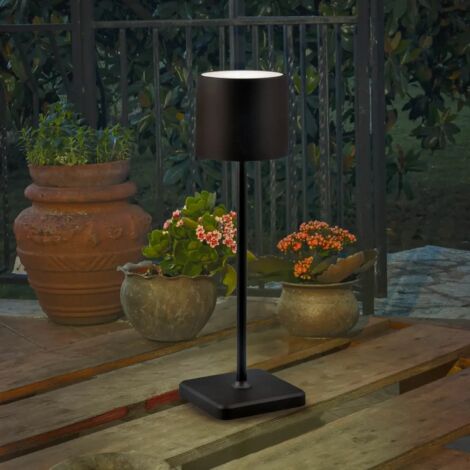 Lampe de table rechargeable Fernandez noir - R54096132 (1/5)