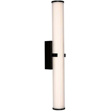 Applique murale salon lumière couloir lampe LED haut bas noir dimmable salon (1/3)