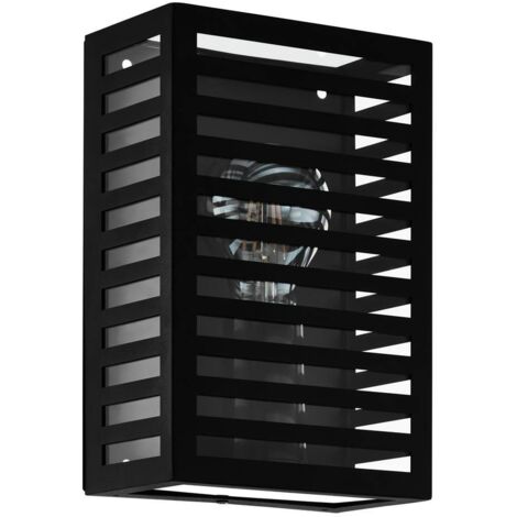 Lumière murale Alamonte 3 Noir L: 17cm B: 10cm H: 26cm DIMMBARIP44 (1/4)