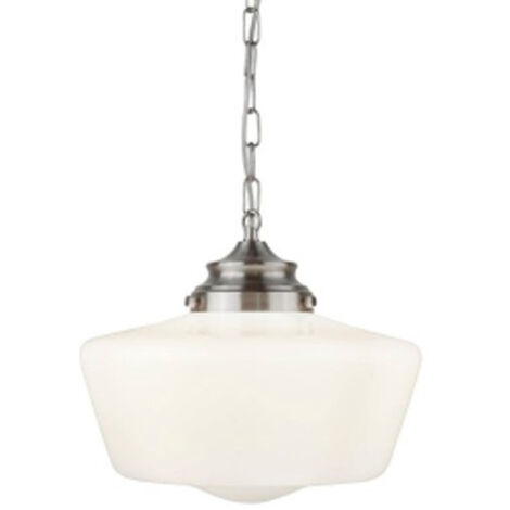Lampe suspendue School House Ø 30cm - 8071-1SS (1/3)