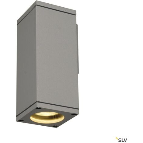 Lampe d'extérieur Theo Wall Out Duvet gris argenté - 229524