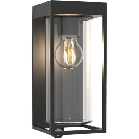 Applique solaire noire 3W – Aluminium – Éclairage LED 3000K – 6988804012 – Lutec (1/5)