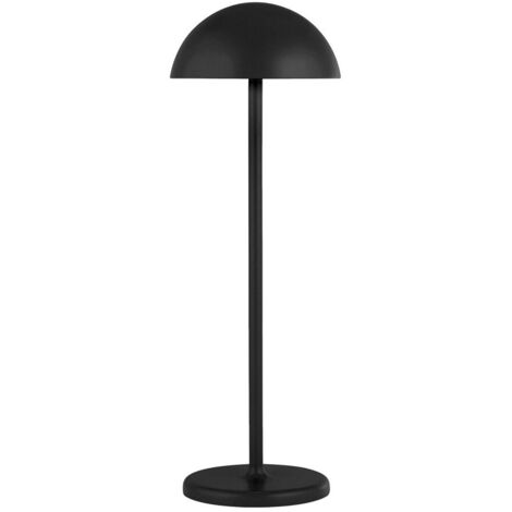 Portabello Lampe de table d'extérieur portable, noire, IP54 (1/3)