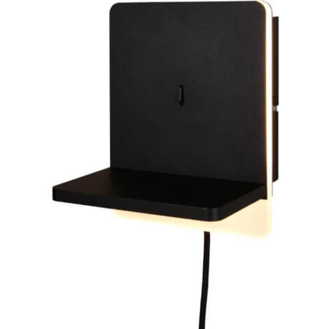 Applique LED pour chambre à coucher Fairfield noir - 248670132 (1/3)