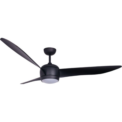 Ventilateur de plafond silencieux Airfusion Nordic Ø 143cm noir - 512910 (1/5)