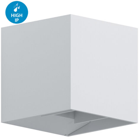 LED lampe murale extérieure Calpino L blanc: 10.5cm H: 10,5 cm D: 11cm IP54 (1/5)