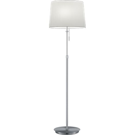 Lampe Lyon 138cm gris métallisé - 409100307 (1/4)