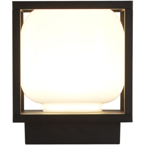 Applique d'extérieur applique murale lampe de jardin aluminium noir LED clair H 15 cm (1/4)