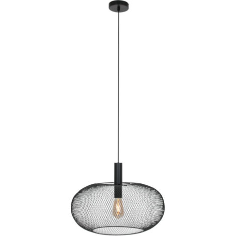 Anne Lighting - suspension - Cloud - noir - acrylique aluminium - (1/5)